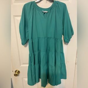 EUC Michelle McDowell boutique dress with pockets size L